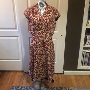 Vintage Style Midi Dress